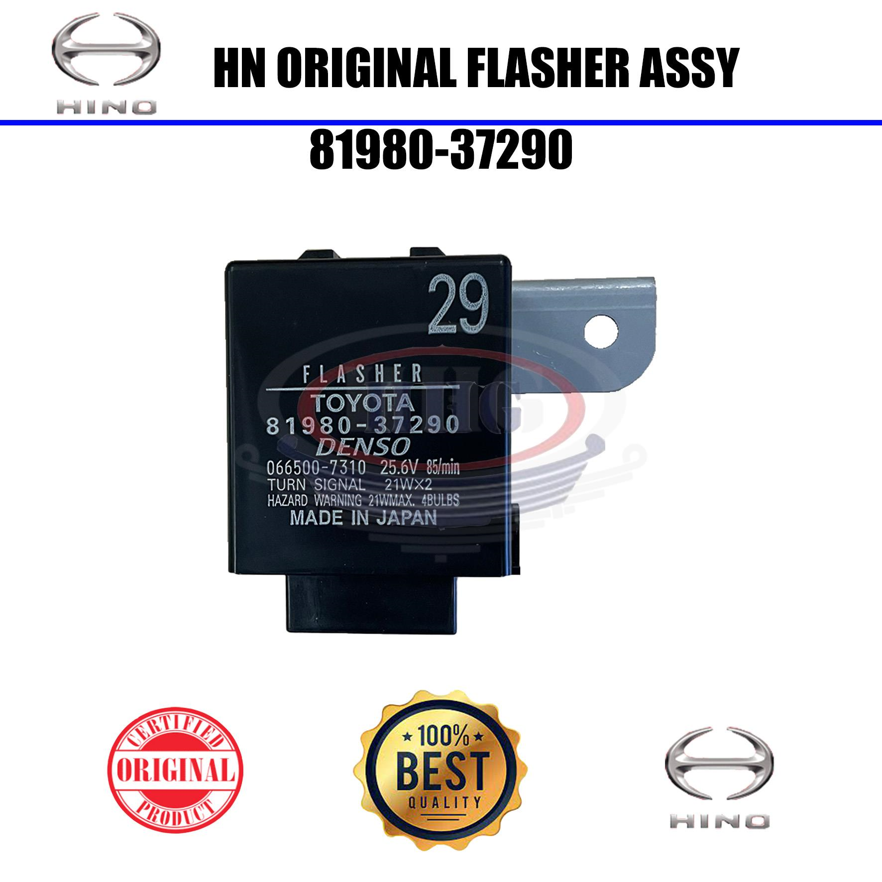 Hino Original WU600 Flasher Unit(81980-37290)