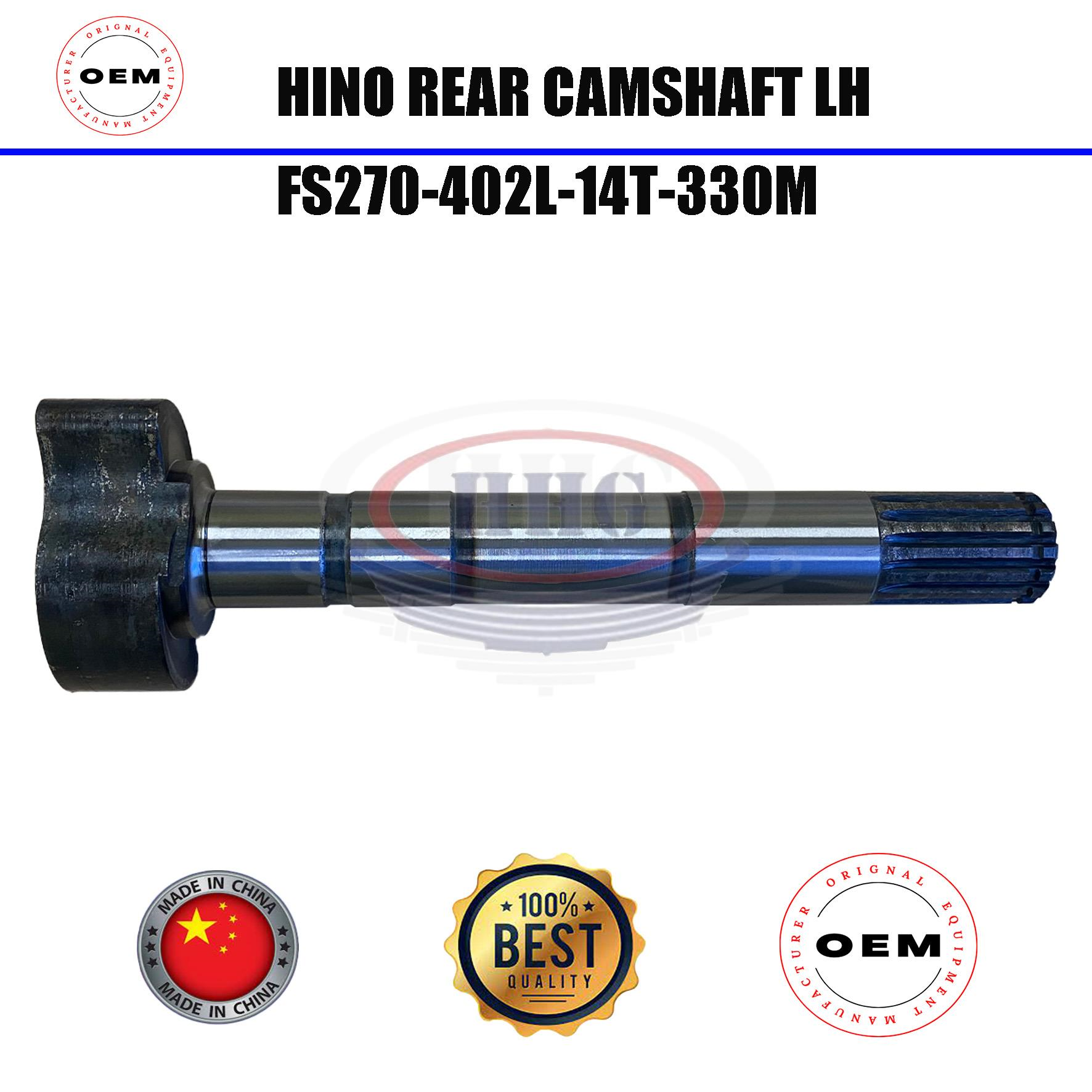 OEM Hino Profia Rear Camshaft LH (FS270-402L-14T-330M)