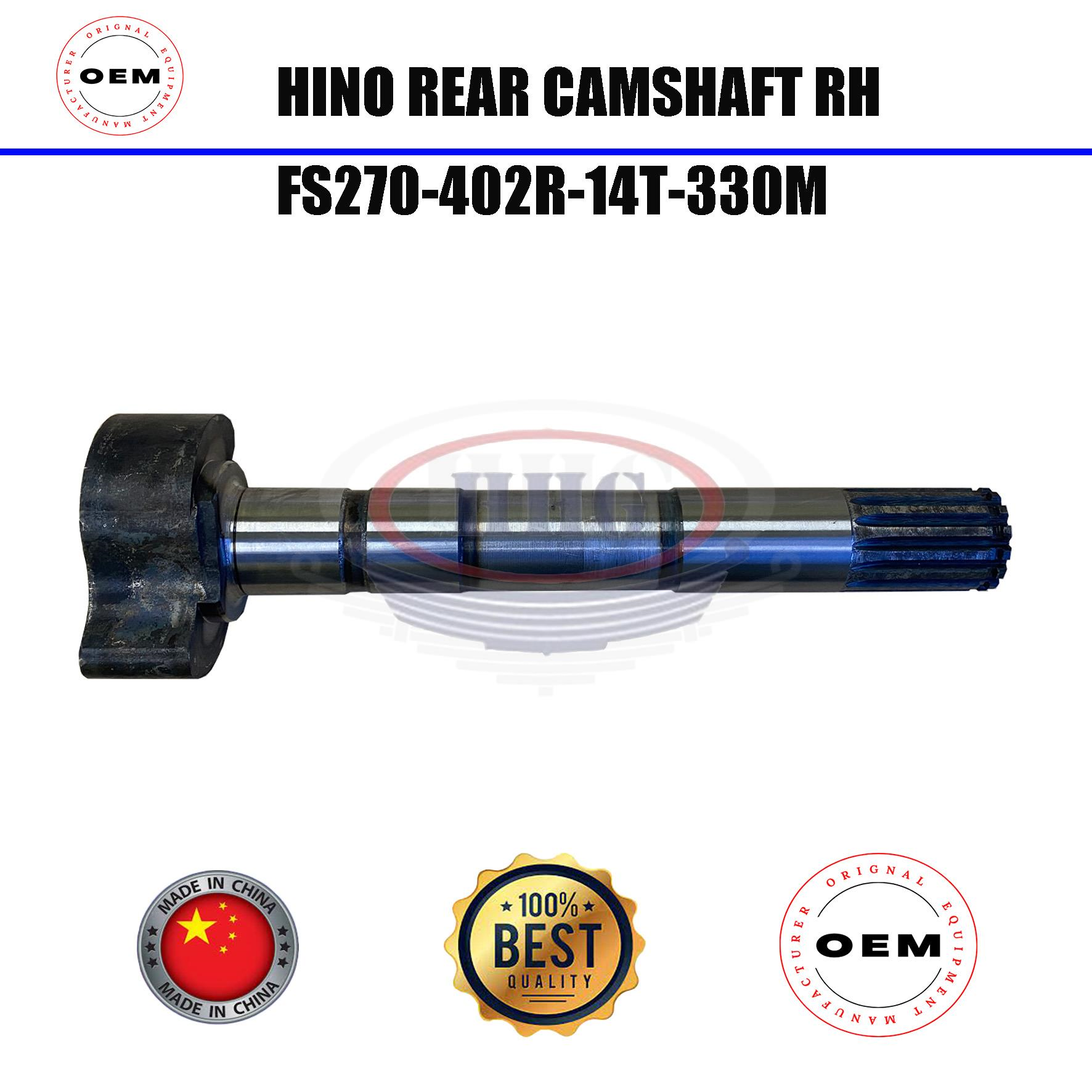 OEM Hino Profia Rear Camshaft RH (FS270-402R-14T-330M)