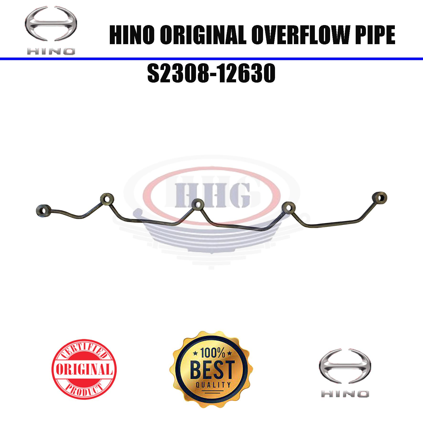 Hino Original N04CT Overflow Pipe (S2308-12630)