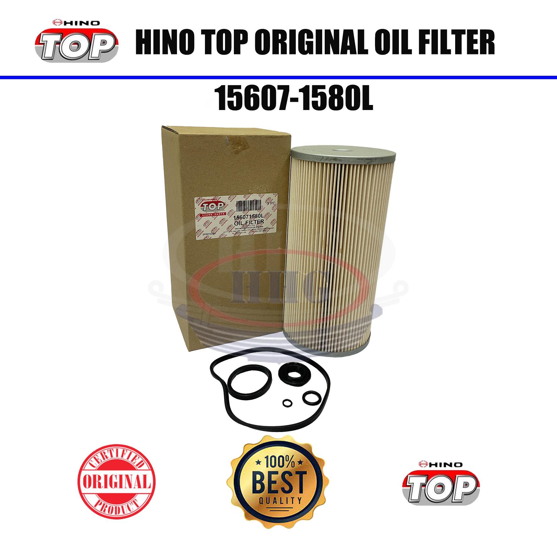 Hino Top Original EP100 Oil Filter (15607-1580L)