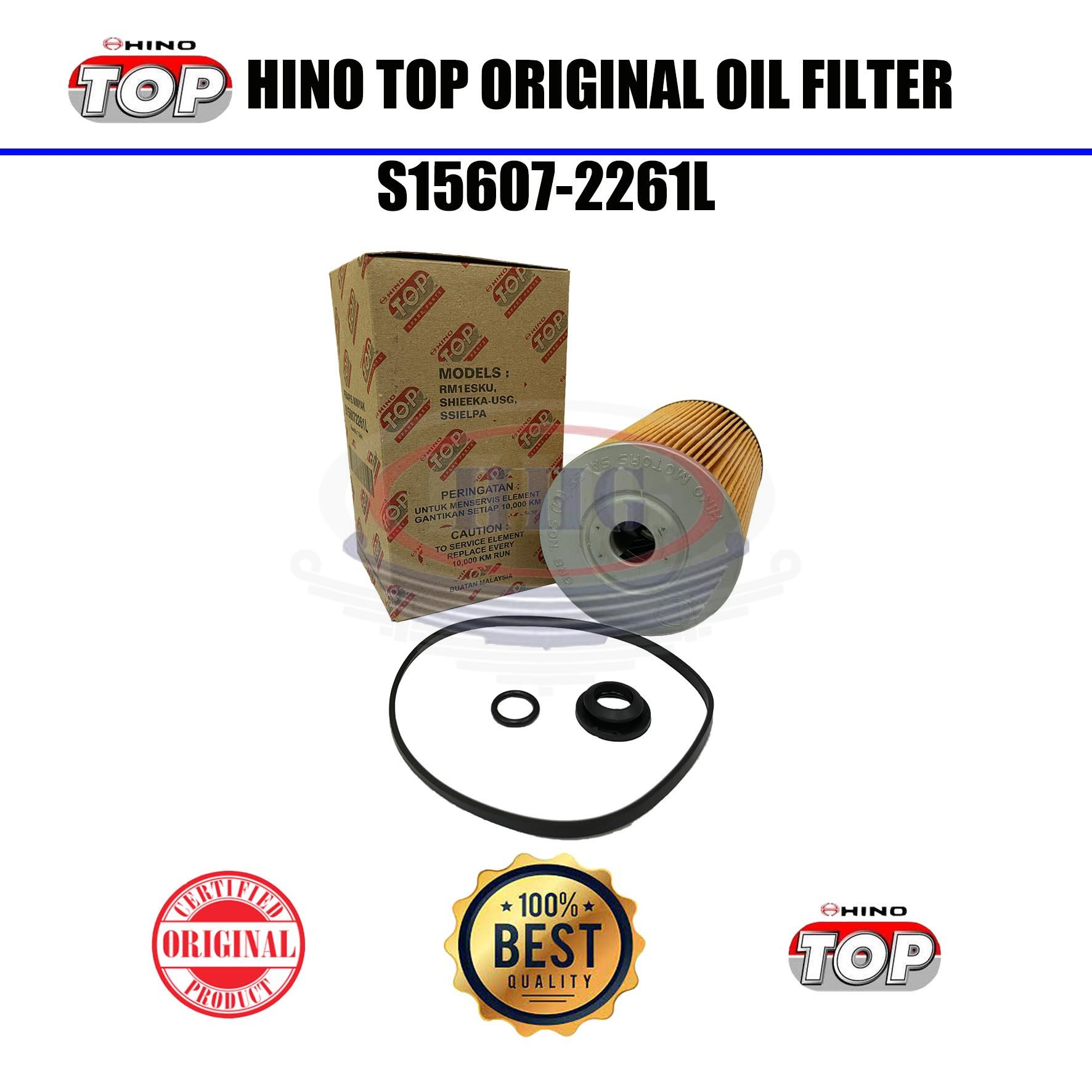 Hino Top Original E13C Oil Filter (15607-2261L)