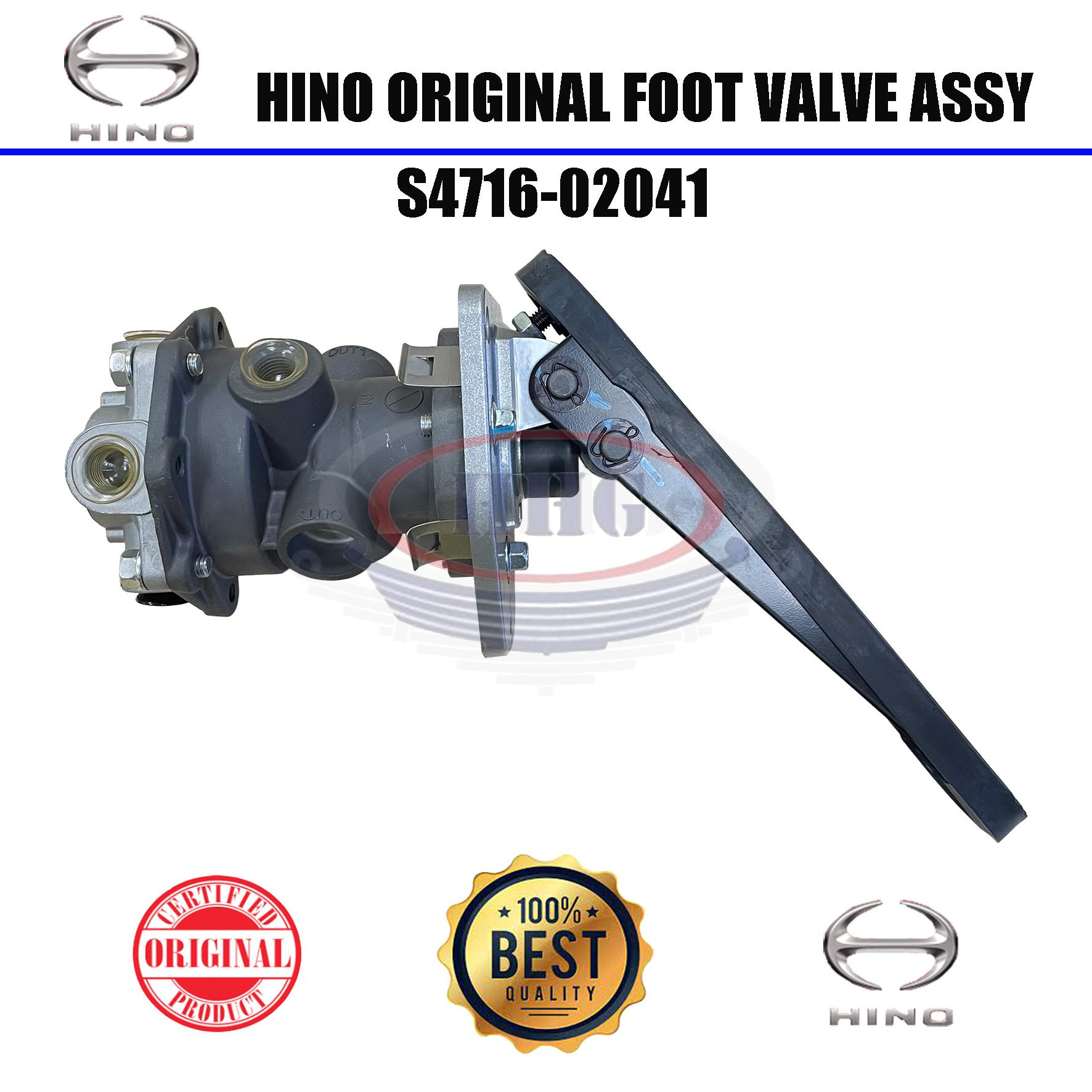 Hino Original GH3H Foot Valve Assy (S4716-02041)