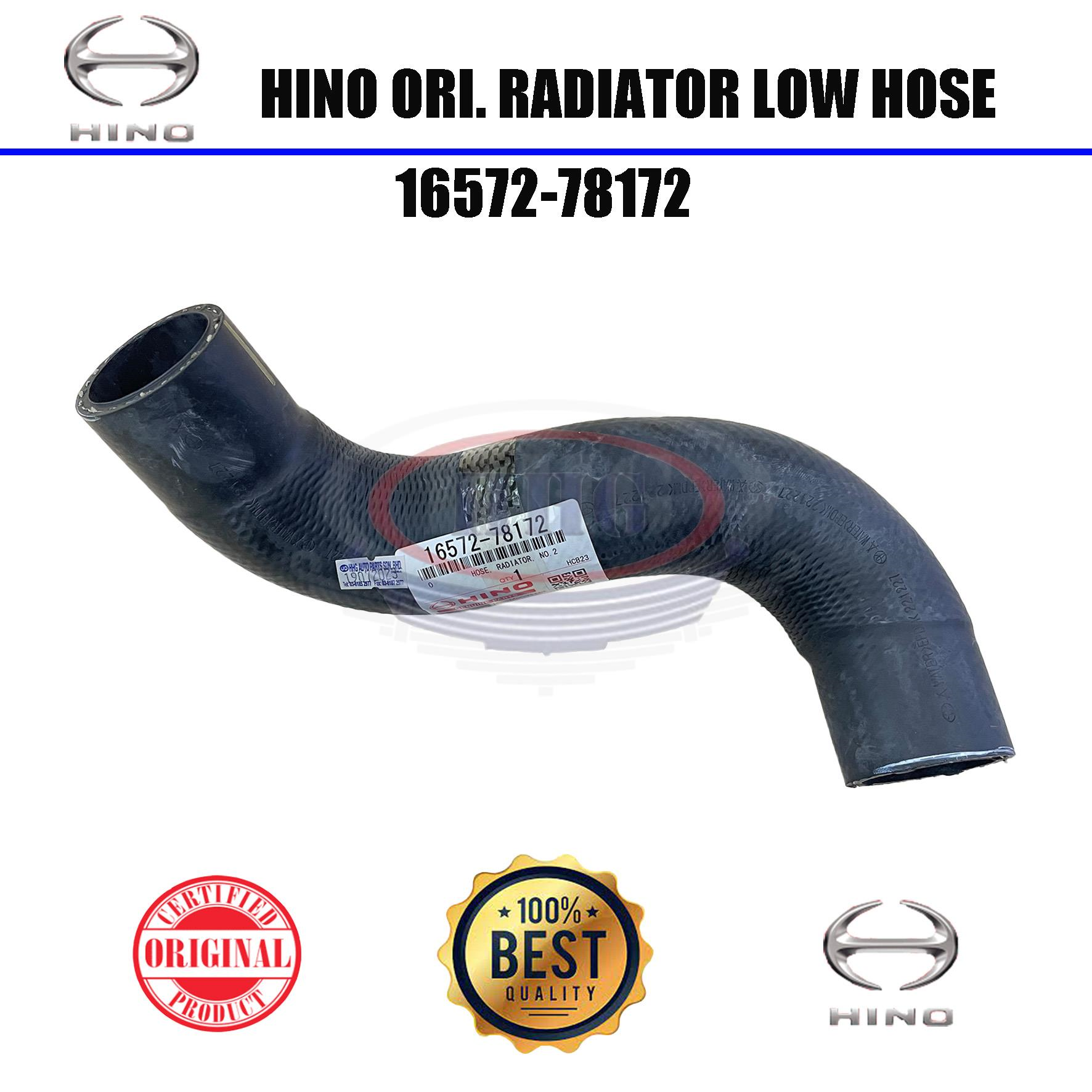 Hino Original N04CT Radiator Low Hose (16572-78172)