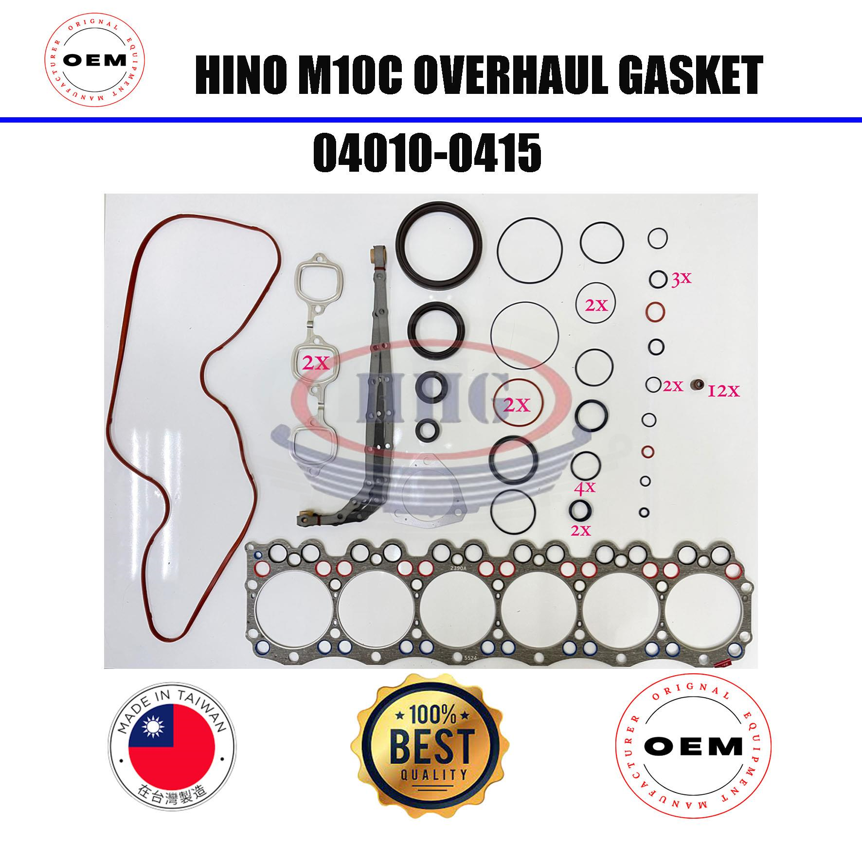 OEM Hino M10C Overhaul Gasket (04010-0415)