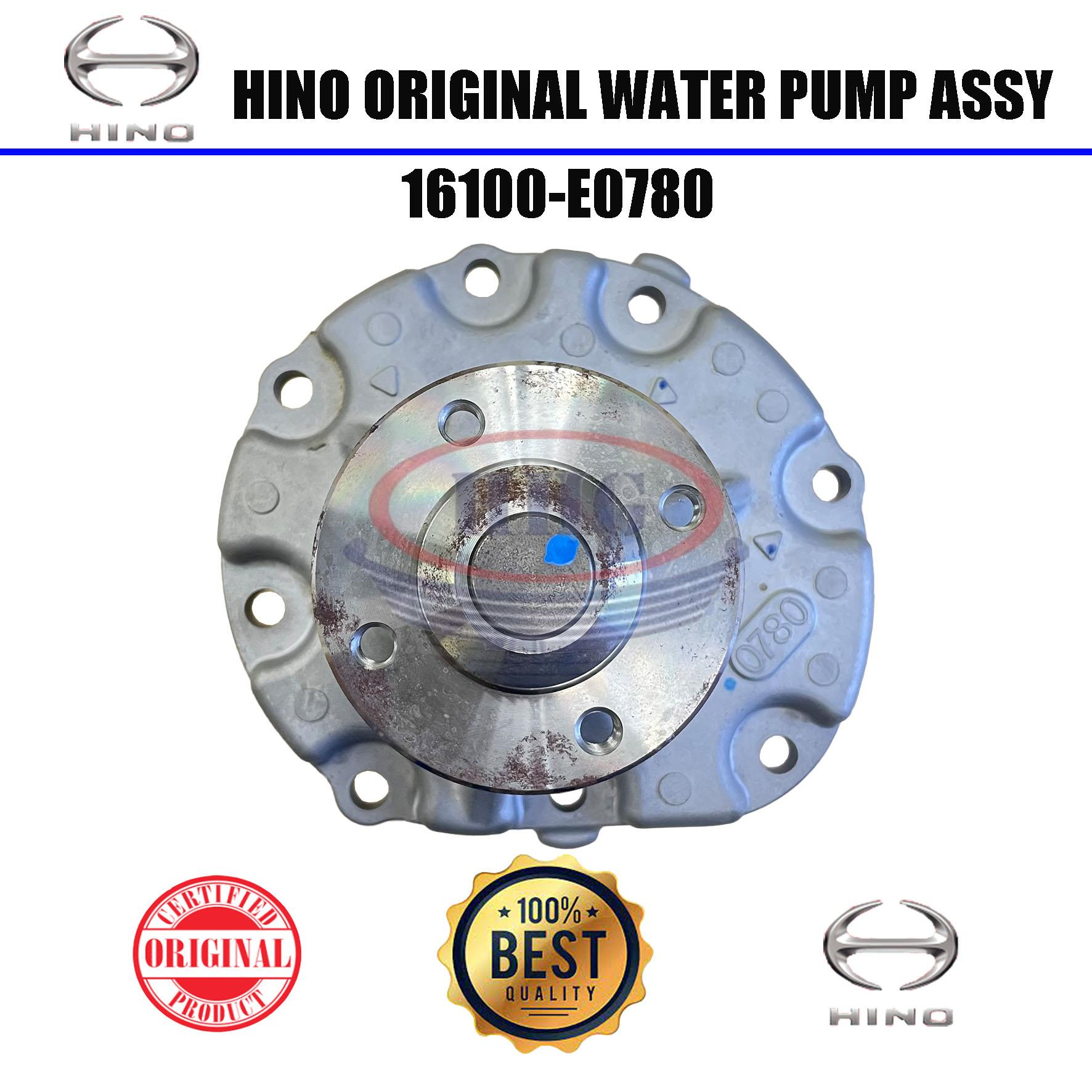 Hino Original N04CT Water Pump Assy (16100-E0780 / 16100-E0042)