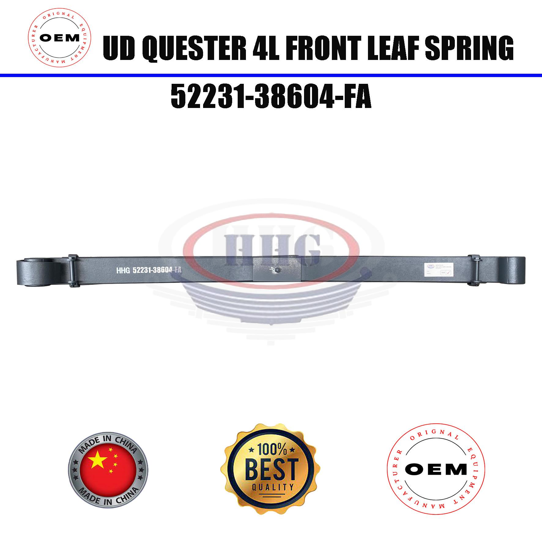 HHG OEM UD Quester 4 Leaf Front Leaf Spring Assy (52231-38604-FA)