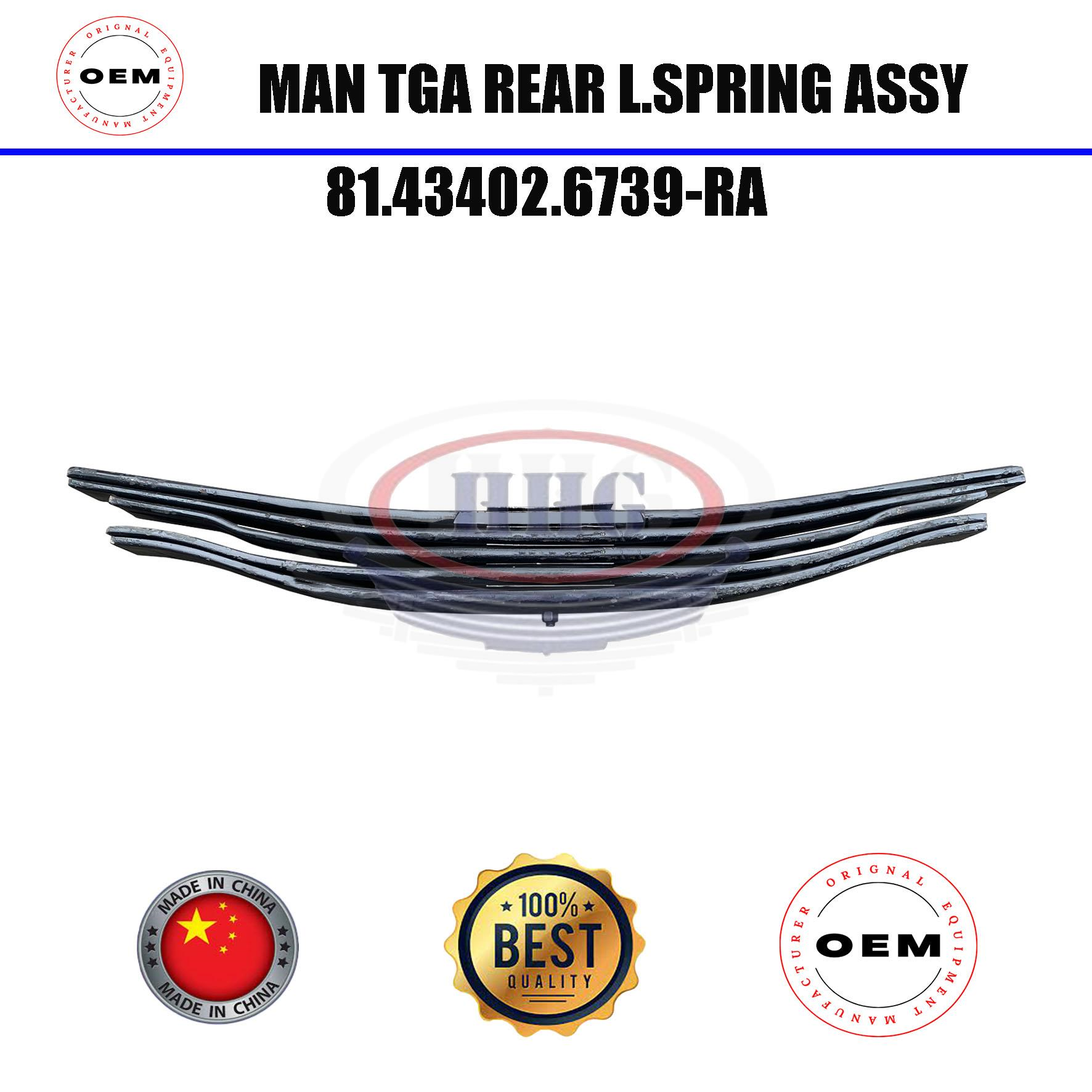 AMPM-Man TGA Bogie 5L Rear Spring Assy (81.43402.6739-RA)