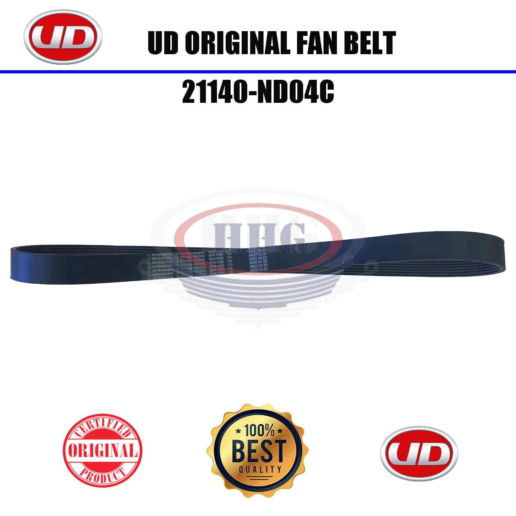 UD Original CWB520 9PK1295 Fan Belt (21140-ND04C)