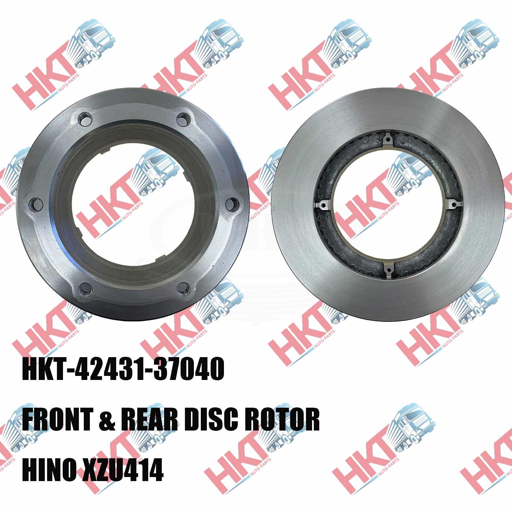 HKT - Hino XZU414 Front & Rear Disc Rotor (HKT-42431-37040)