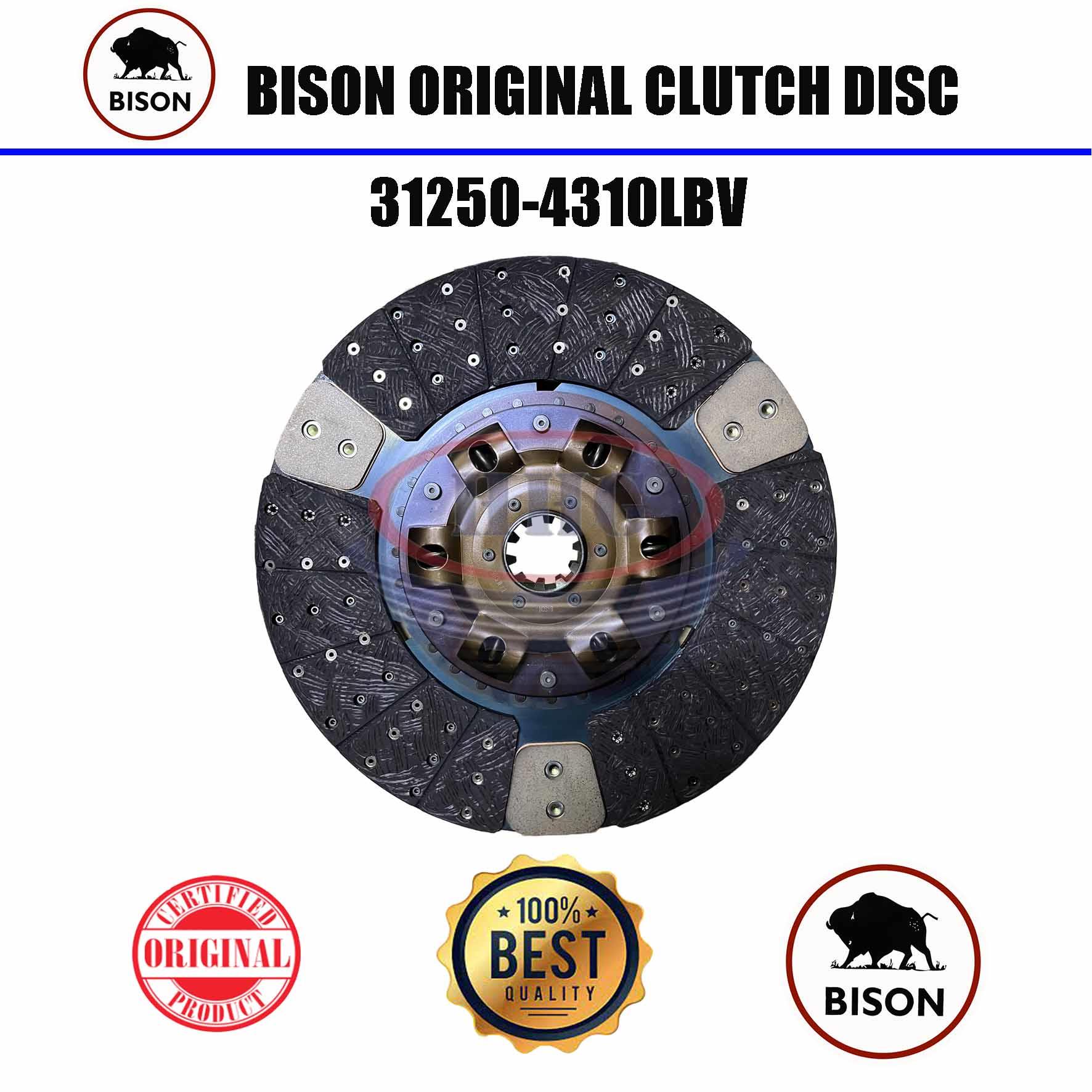 Bison Original 17"X 10T Clutch Disc (31250-4310LBV)
