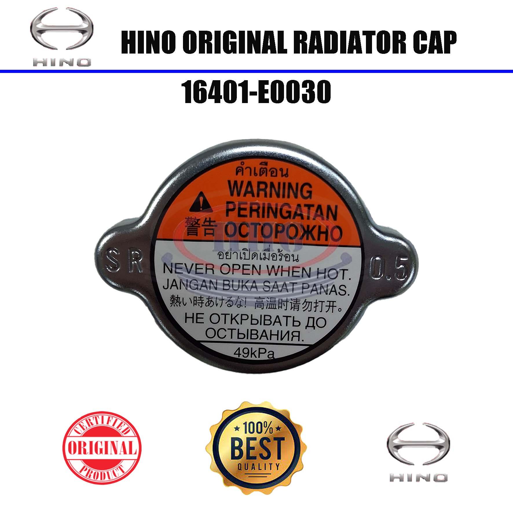 Hino Original GD8J Radiator Cap (16401-E0030)