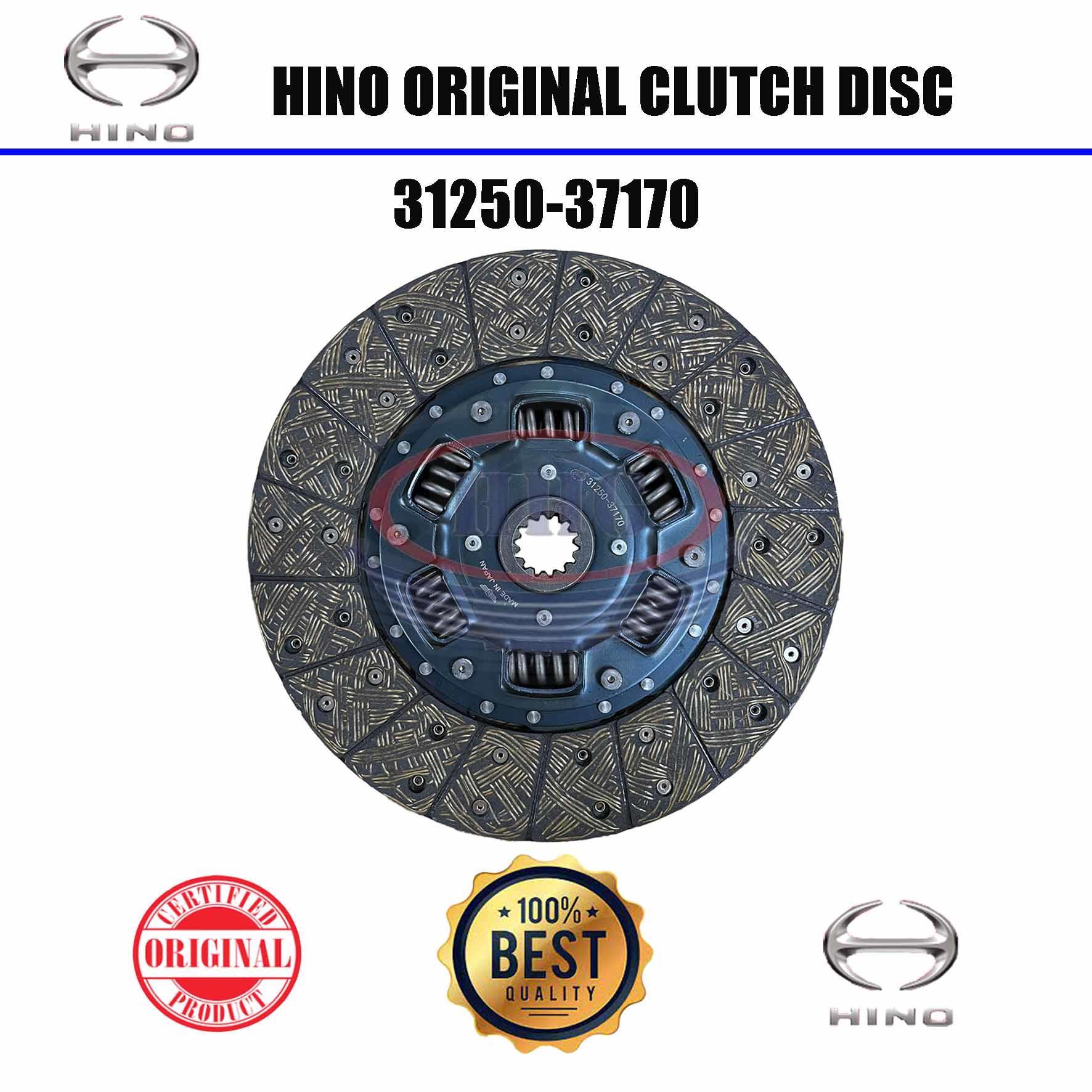 Hino Original XZU720 XZC730 Clutch Disc (31250-37170)