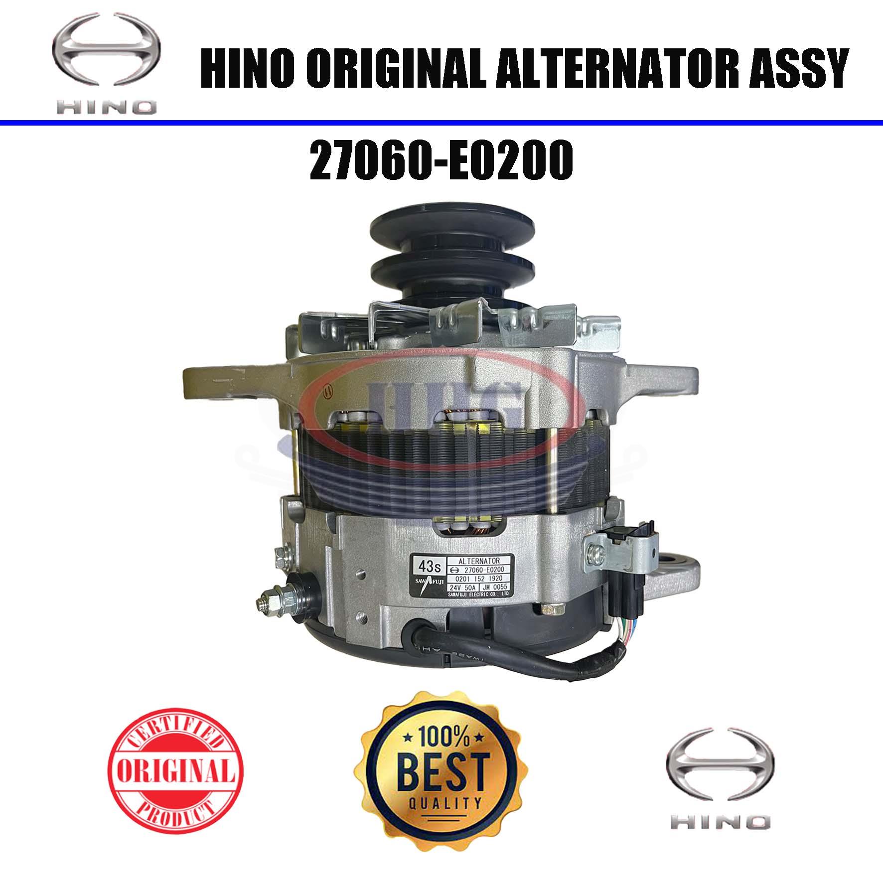 Hino Original P11C J05E J08E Alternator Assy (HN-27060-E0200)
