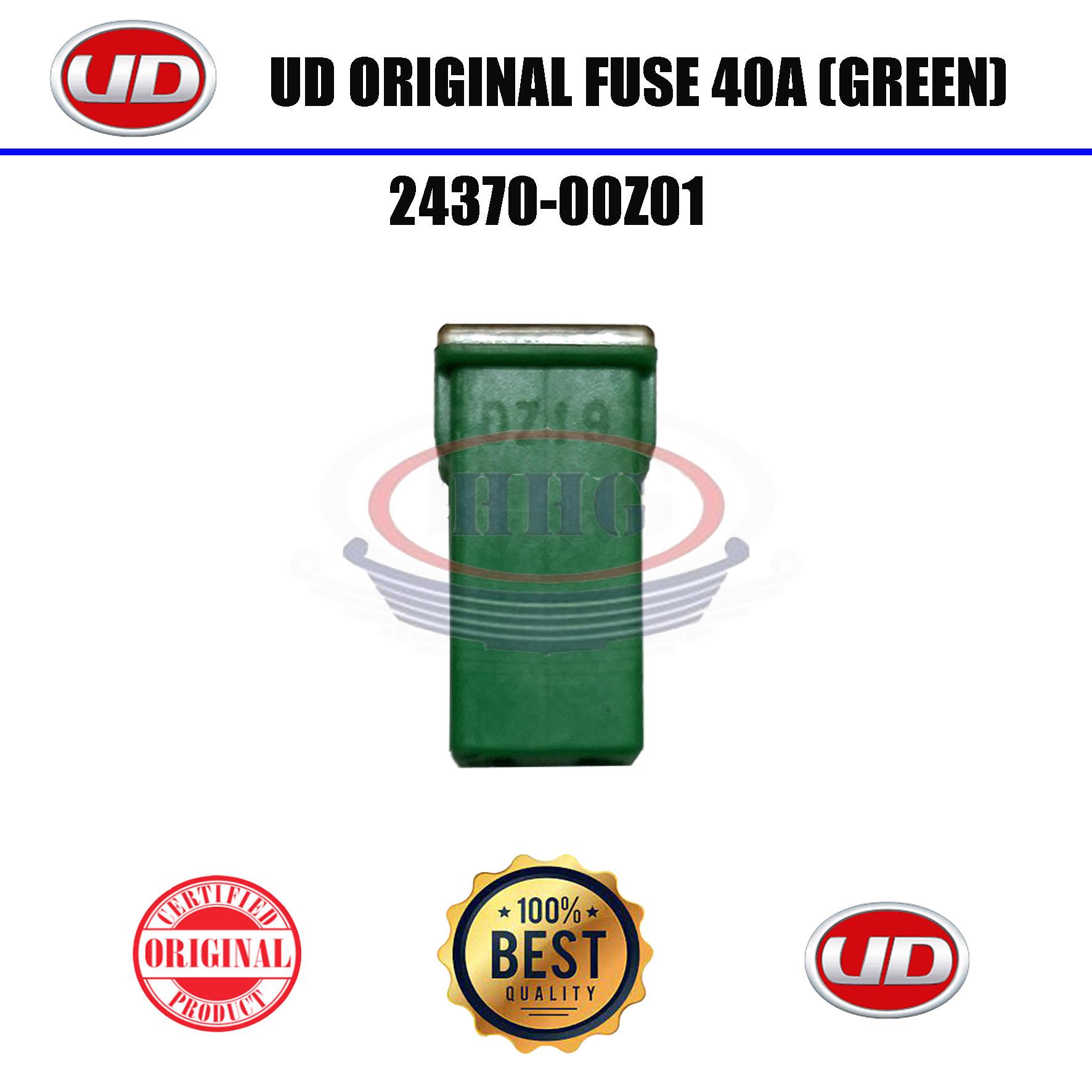 UD Original CD4 Fuse 40A (Green) (24370-00Z01)