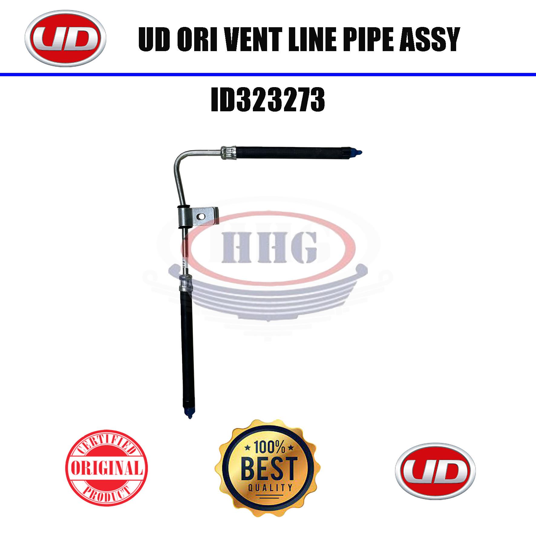 UD Original Kuzer RKE150 Vent Line Pipe Assy (ID323273)