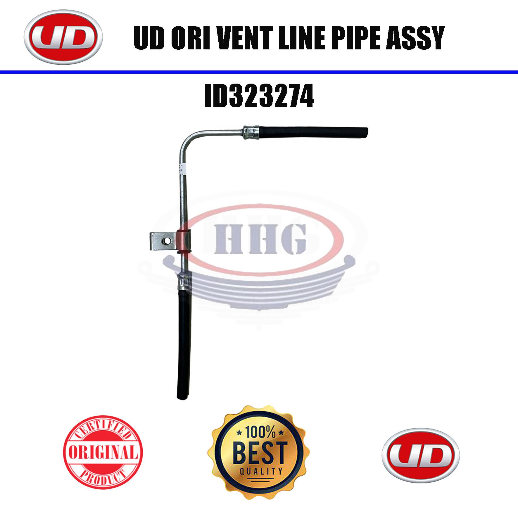 UD Original Kuzer RKE150 Vent Line Pipe Assy (ID323274)