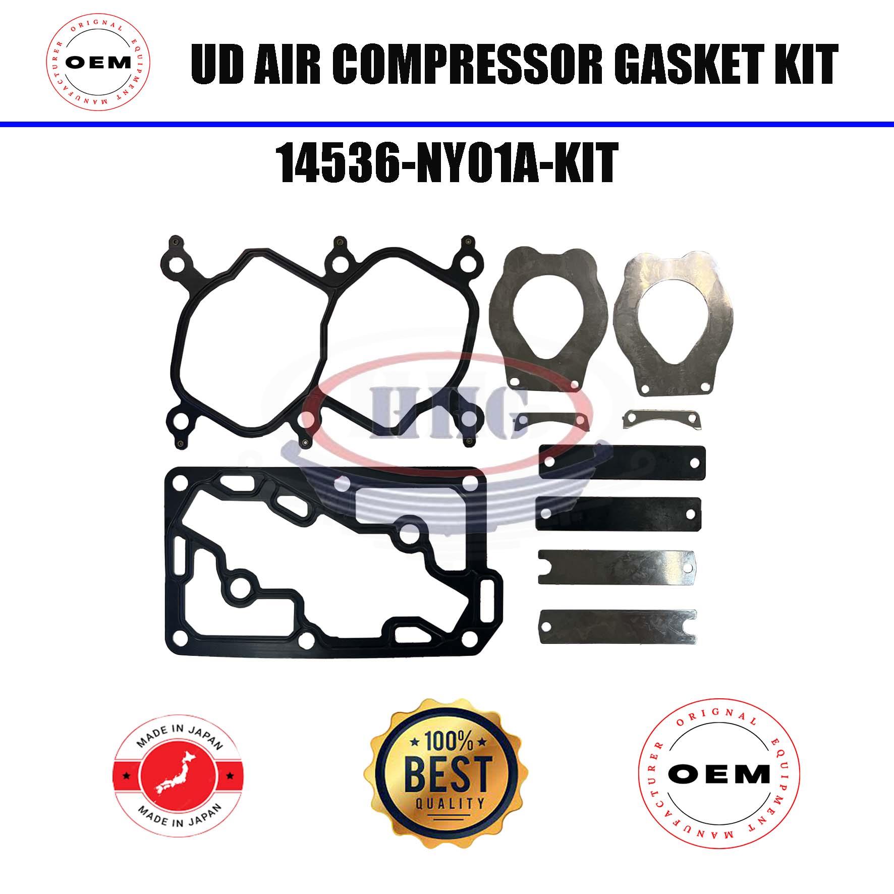 UD Original GE13T Air Compressor Gasket Kit  (14536-NY01A-KIT)