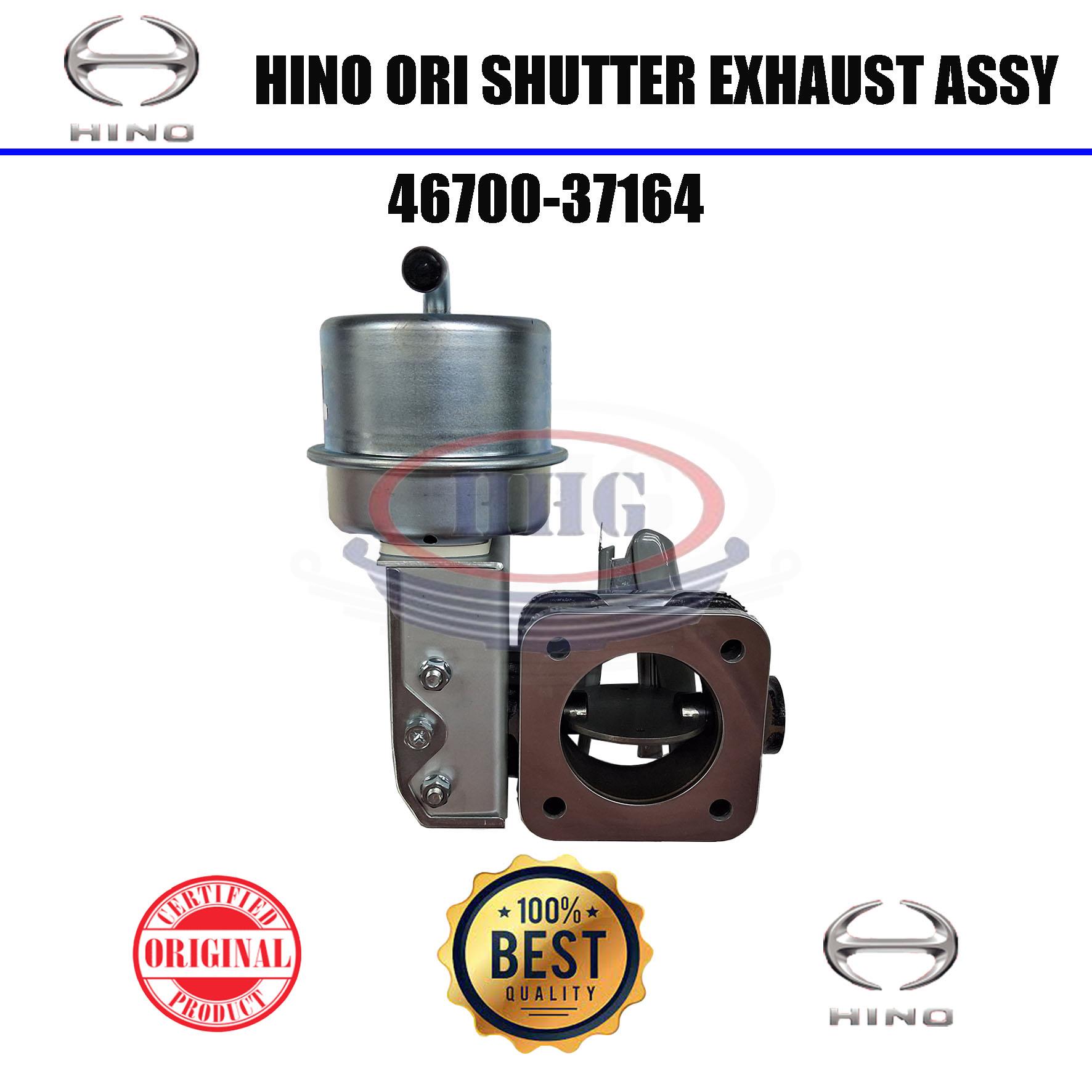 Hino Original WU720 XZU720 Shutter Exhaust Assy with Power Chamber (46700-37164)
