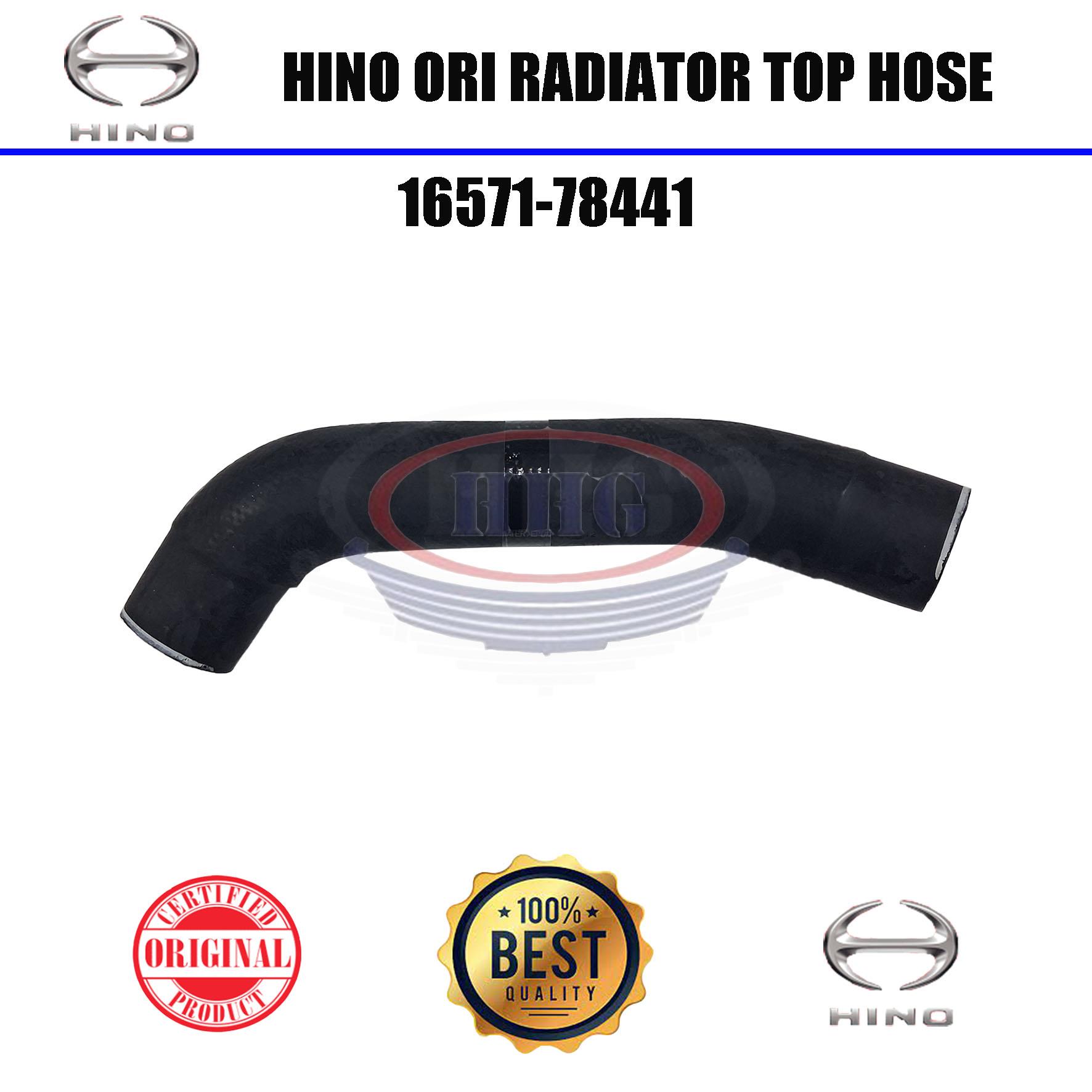 Hino Original NO4CT XZU423 Top Hose (16571-78441)