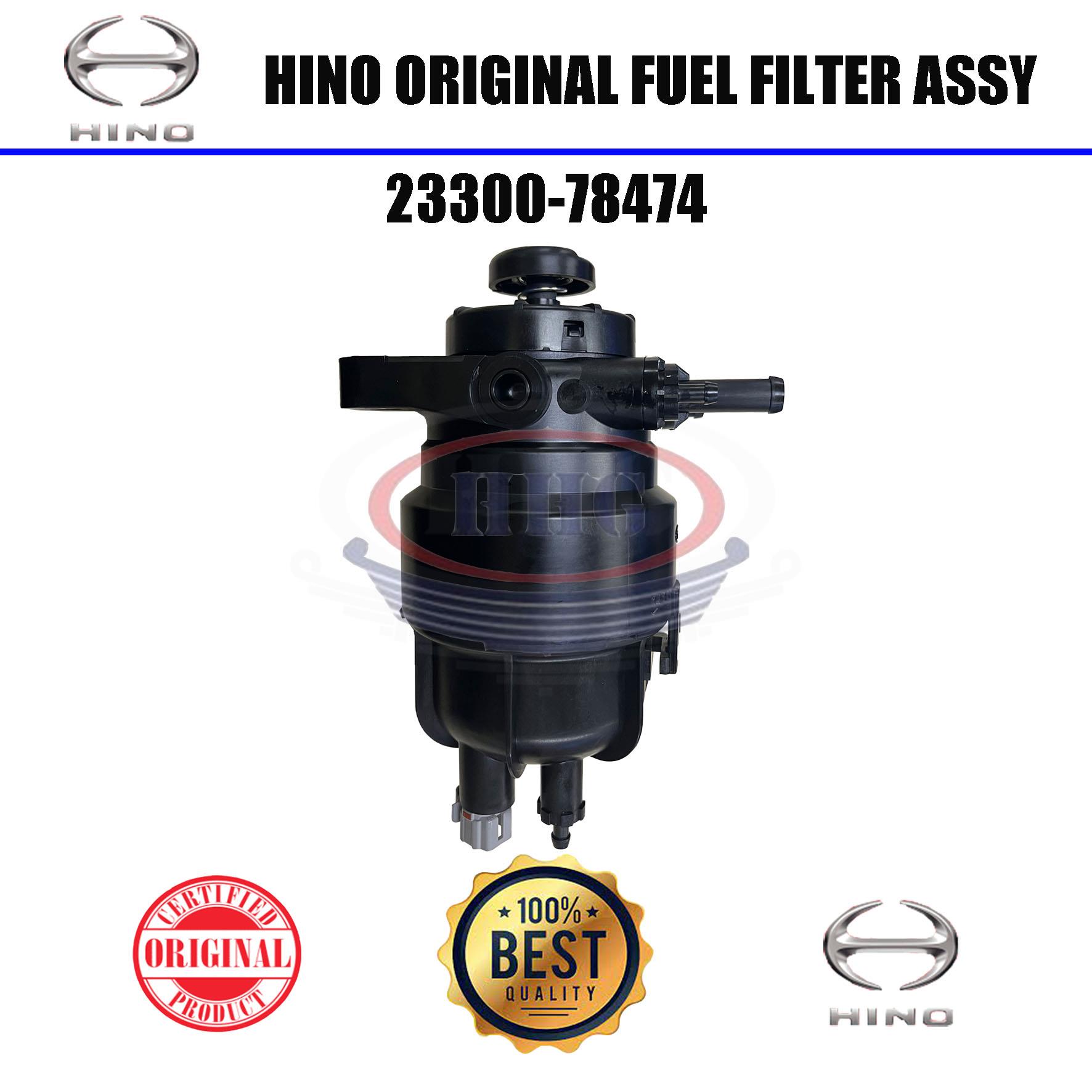 Hino Original XZU720 Fuel Filter Assy with Hand Pump (23300-78474)
