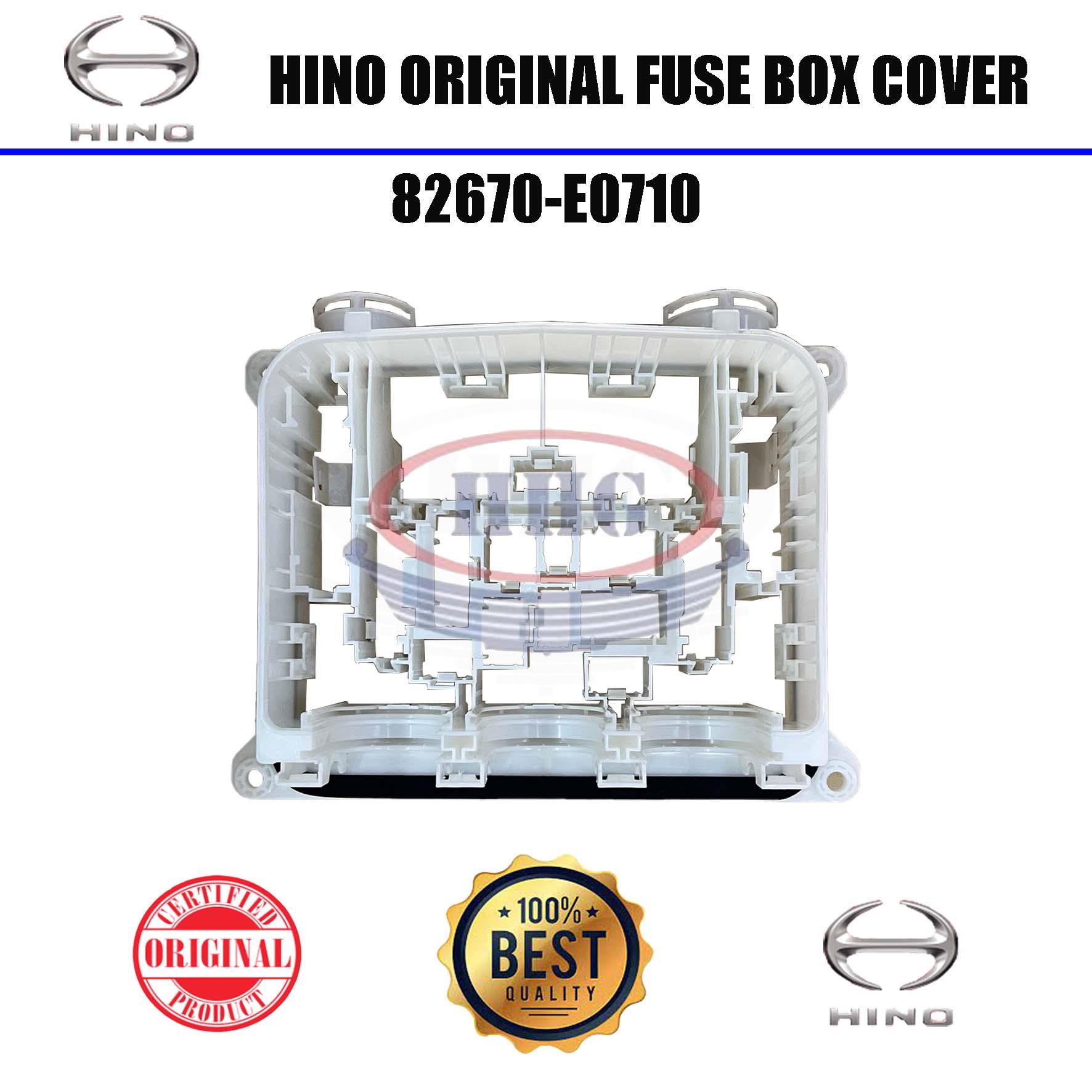 Hino Original GH8JR1 Fuse Box Cover (82670-E0710)