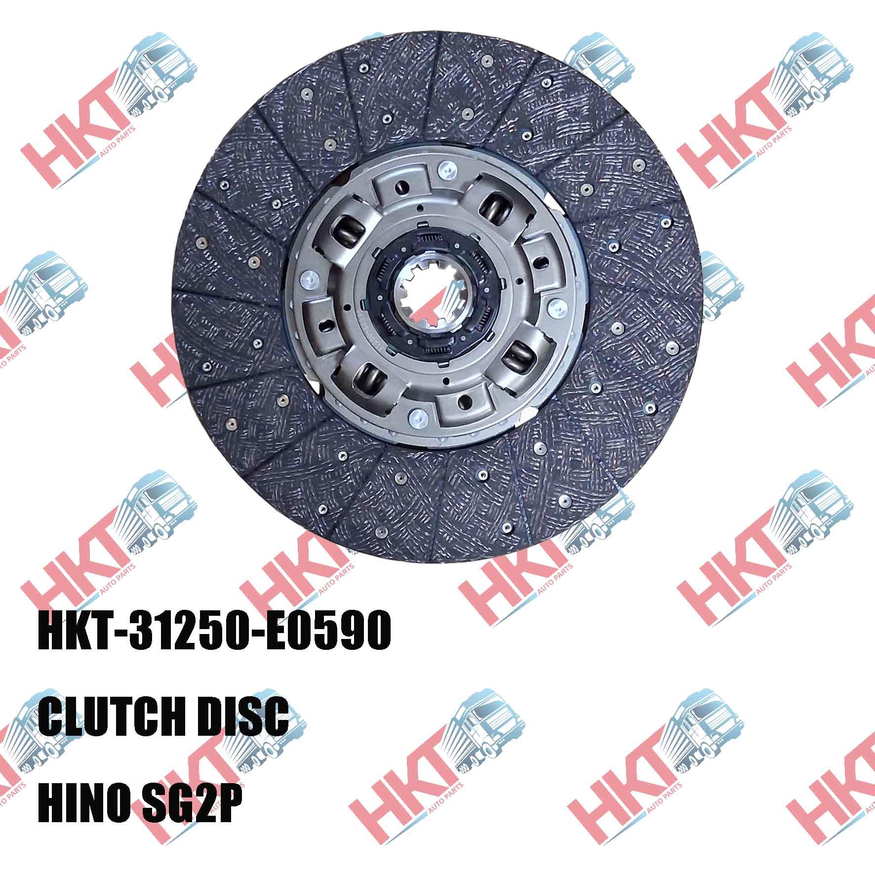HKT - Hino SG2P Clutch Disc Silent Type (17" X 10T) (HKT-31250-E0590)