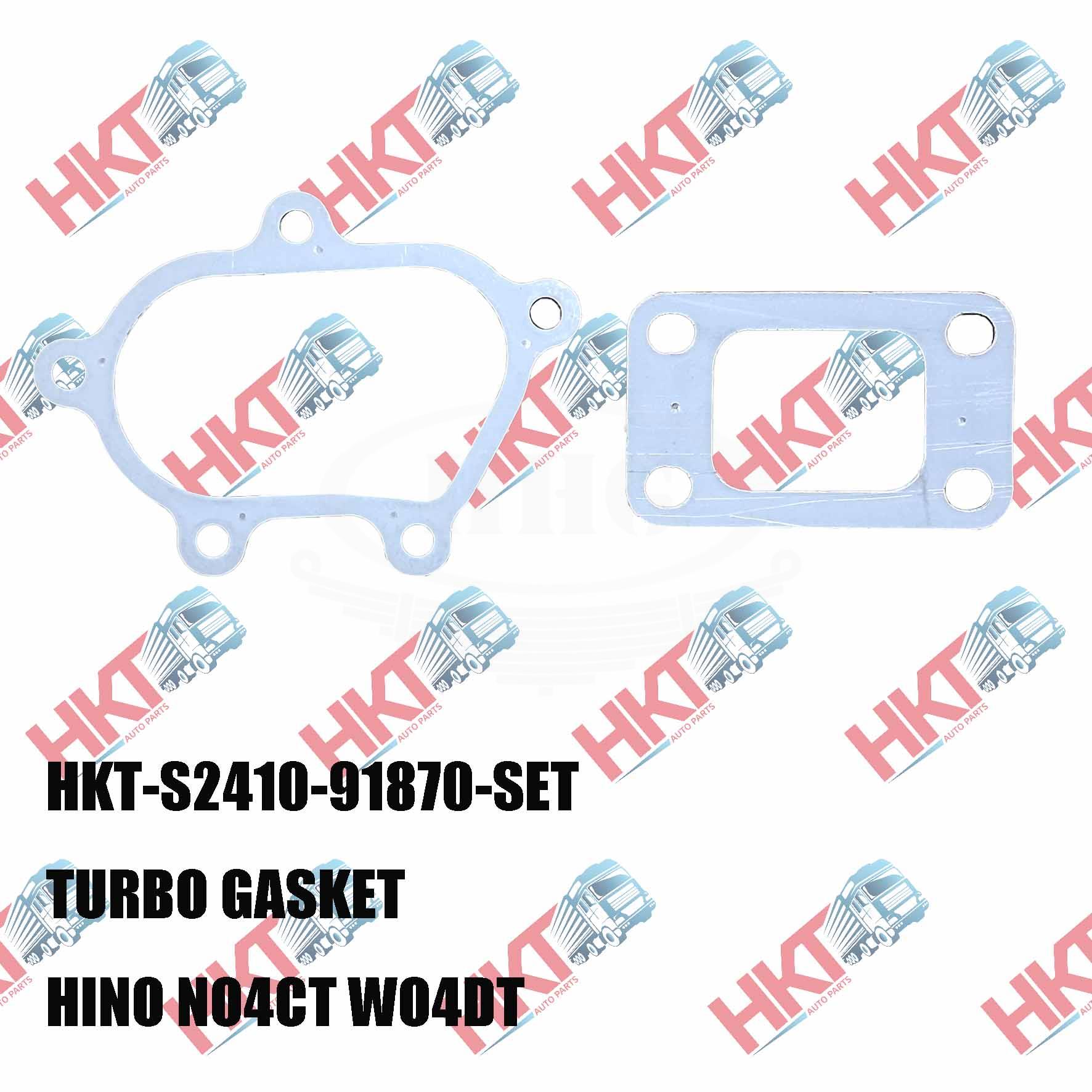 HKT - Hino NO4CT WO4DT Turbo Gasket (HKT-S2410-91870-SET)